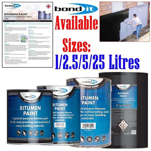 Bond black bitumen paint - it,