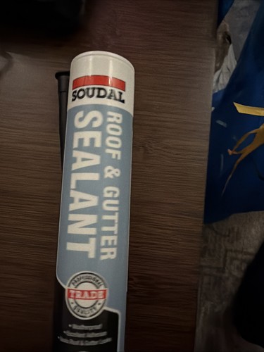 Soudal roof and gutter sealant - and,