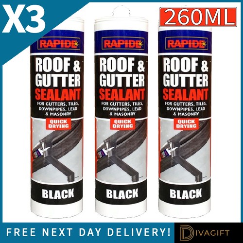 Black roof gutter - roof, &