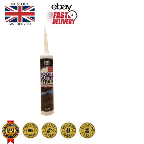 310ml black acrylic sealant - black,