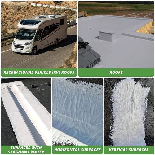 Waterproof grey roof - grey, |