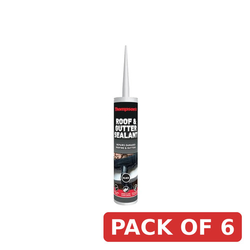 6pc ronseal roof gutter - ronseal, &